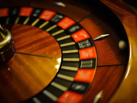 Roulette table