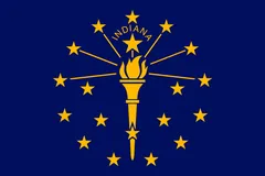 Flag of Indiana