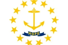 Flag of Rhode Island