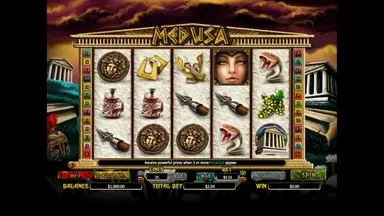 Medusa slot reels