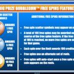 Big Prize Bubblegum 4 Free Spins Feature