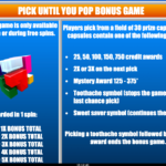 Big Prize Bubblegum 6 Bonus Game