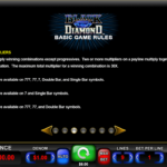 Black Diamond 5 Game Rules