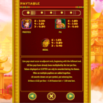 Celestial King 6 Paytable