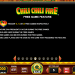 Chili Chili Fire 8 Free Game Feature