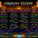 Crown Of Egypt 9 Paylines