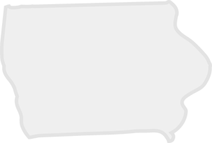 Iowa Silhouette