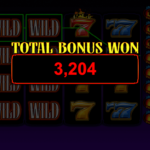 Jackpot Inferno 11 Total Bonus Won