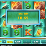 Raging Rhino 13 Free Spins Total Win