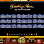 Sparkling Roses 13 Pay Lines