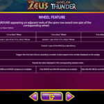 Zeus God Of Thunder 6 Wheel Feature
