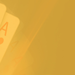 Draw Poker Yellow Background