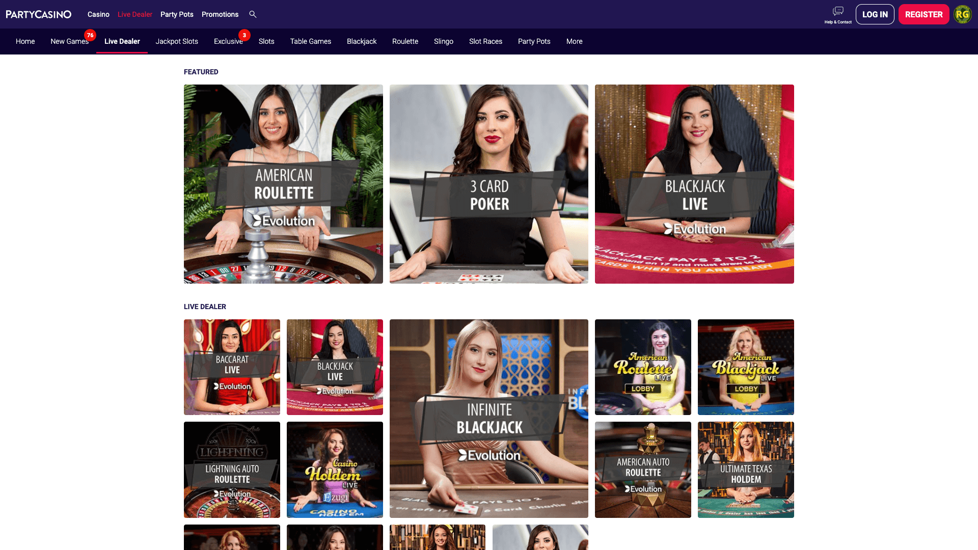 party-casino-live-casino